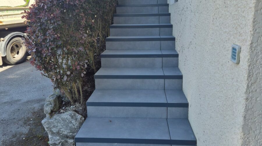 Rénovation escalier après